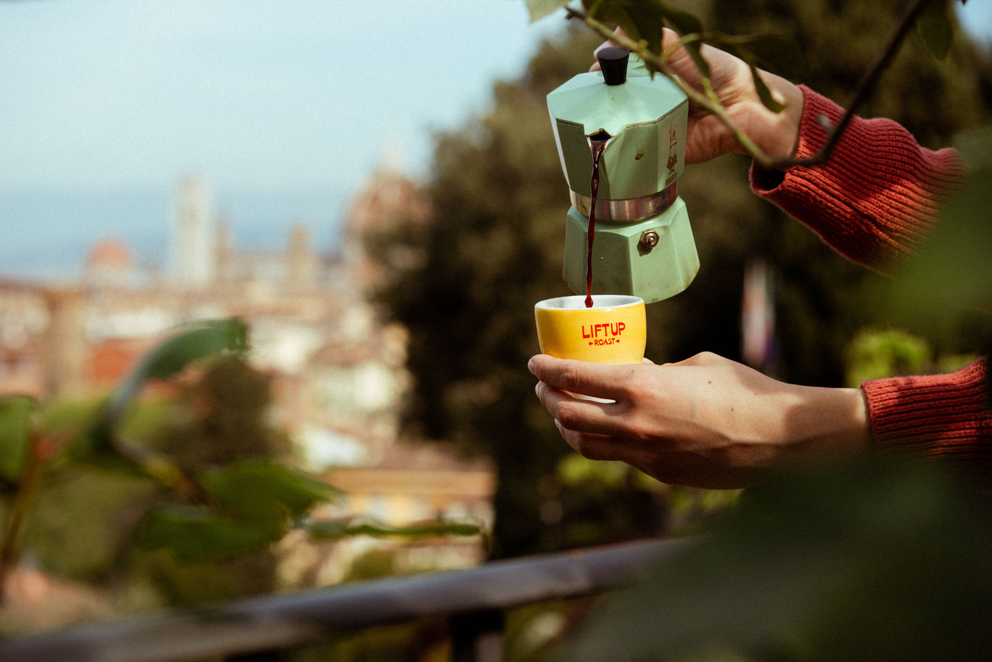 LiftUp Espresso Cup Amber